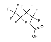 3,3,4,4,5,5,6,6,6-nonafluorohexanoic acid结构式