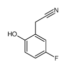 Benzeneacetonitrile, 5-fluoro-2-hydroxy- (9CI)结构式
