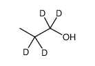 丙醇-D4结构式