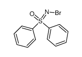 S,S-diphenyl-N-bromosulfoximine结构式