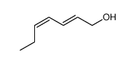 2E, 4Z Heptadiene-1-ol结构式