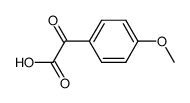 2-(4-Methoxyphenyl)-2-oxoacetic acid结构式