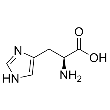 L-组氨酸结构式
