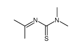 1,1-dimethyl-3-(propan-2-ylidene)thiourea结构式
