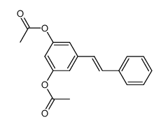 pinosylvin diacetate结构式
