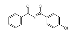 p-chlorobenzene(N-benzoyl)iminosulfinyl chloride结构式