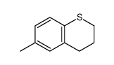 3,4-dihydro-6-methyl-2H-1-benzothiopyran结构式