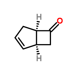 (1S,5R)-Bicyclo[3.2.0]hept-2-en-6-one结构式