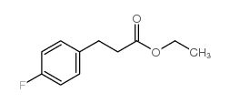 3-(4-氟苯基)丙酸乙酯结构式