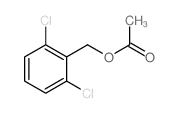 Benzenemethanol,2,6-dichloro-, 1-acetate结构式