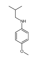 4-methoxy-N-(2-methylpropyl)aniline结构式