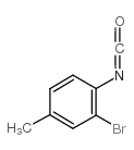 2-溴-4-甲基异氰酸苯酯结构式
