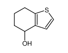 4,5,6,7-tetrahydro-benzo[b]thiophen-4-ol结构式