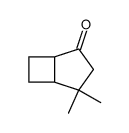 4,4-dimethylbicyclo[3.2.0]heptan-2-one结构式