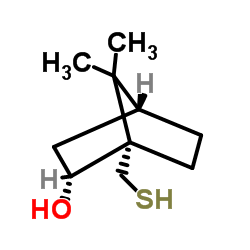 (1S)-(-)-10-巯基异冰片结构式