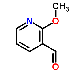 2-甲氧基-3-吡啶醛结构式