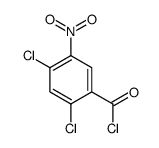 2,4-dichloro-5-nitrobenzoyl chloride结构式