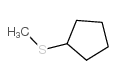 CYCLOPENTYLMETHYLSULFIDE结构式