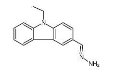 (9-ethylcarbazol-3-yl)methylidenehydrazine结构式