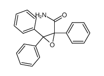 triphenyl-oxiranecarboxylic acid amide结构式