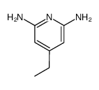 4-ethyl-pyridine-2,6-diyldiamine结构式