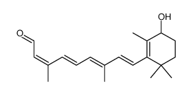 4-hydroxy-13-cis-retinal结构式
