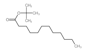Dodecanoic acid tert-butyl ester结构式