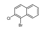 1-Bromo-2-chloronaphthalene结构式