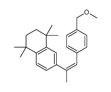 6-[(E)-1-[4-(methoxymethyl)phenyl]prop-1-en-2-yl]-1,1,4,4-tetramethyl-2,3-dihydronaphthalene结构式