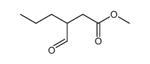&beta;-Formyl-capronsaeuremethylester结构式