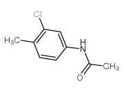 3-氟-4-甲基乙酰苯胺结构式