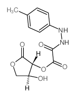 [(3R,4S)-4-hydroxy-2-oxo-oxolan-3-yl] [(4-methylphenyl)amino]carbamoylformate结构式