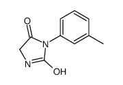 3-(3-methylphenyl)imidazolidine-2,4-dione结构式