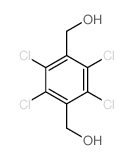 1,4-Benzenedimethanol, 2,3,5,6-tetrachloro-结构式