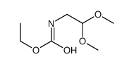 2,2-二甲氧基乙基氨基甲酸乙酯结构式