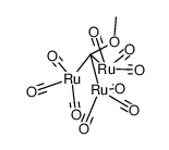 H3Ru3(μ3-methoxymethylidyne)(carbonyl)9结构式