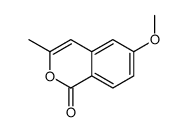 6-Methoxy-3-methyl-1H-isochromen-1-one结构式