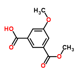 5-甲氧基间苯二甲酸单甲酯结构式