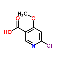 4-甲氧基-6-氯烟酸结构式