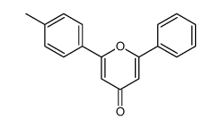 2-(4-methylphenyl)-6-phenylpyran-4-one结构式