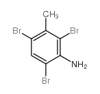 3-甲基-2,4,6-三溴苯胺结构式