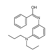 N-[3-(dipropylamino)phenyl]benzamide结构式