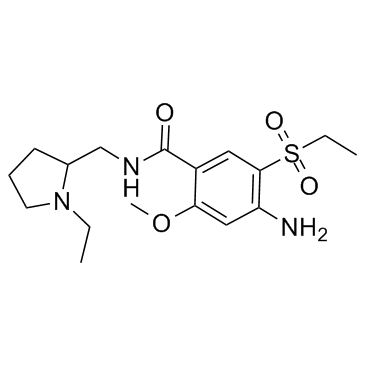 阿米舒必利结构式