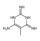 5-methylpyrimidine-2,4,6-triamine结构式