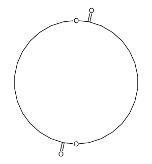 1,16-dioxacyclotriacontane-2,17-dione结构式