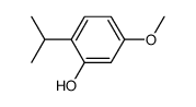 2-isopropyl-5-methoxyphenol结构式