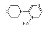 6-(4-吗啉基)氨基吡嗪结构式
