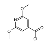 2,6-二甲氧基-4-吡啶羰酰氯结构式