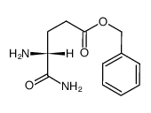Pentanoic acid, 4,5-diamino-5-oxo-, phenylmethyl ester, (R)-结构式
