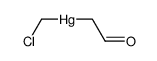 chloromethylmercurioacetaldehyde结构式